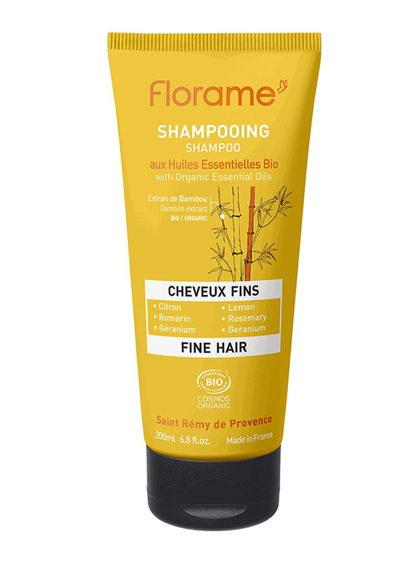 

Florame Organic Fine Hair Shampoo for Fine Hair, 200ml