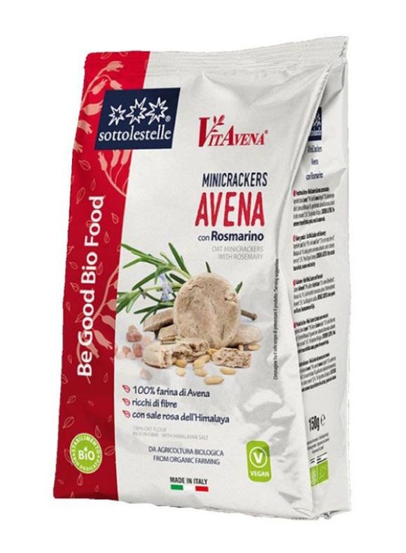 

Sottolestelle Oat Mini Crackers with Rosemary, 150g