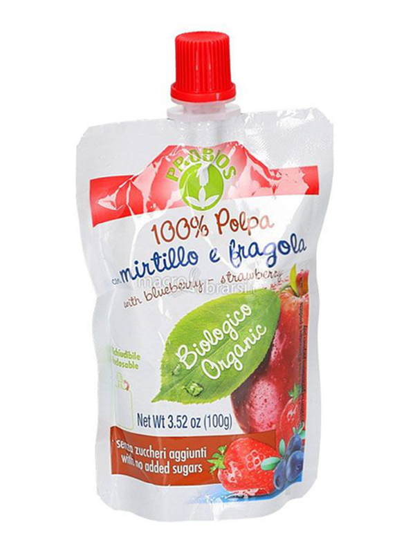

Probios Organic Apple Blueberry & Strawberry Puree, 100g