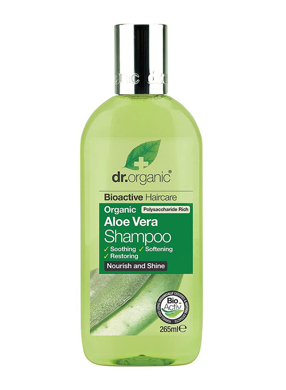 

Dr. Organic Aloe Vera Shampoo for All Hair Types, 265ml