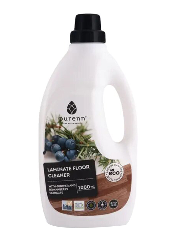 

Purenn Plant-Based Laminate Floor Cleaner with Juniper & Rowanberry, 1L
