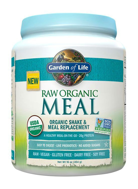 

Garden of Life Raw Organic Meal Shake & Meal Replacement, 453gm
