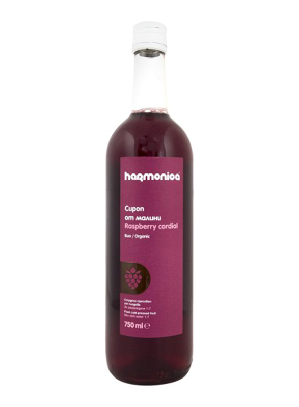 

Harmonica Organic Raspberry Cordial, 750ml