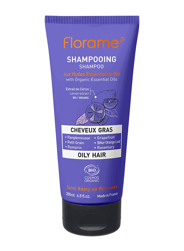 

Florame Organic Oily Hair Shampoo for Oily Hair, 200ml