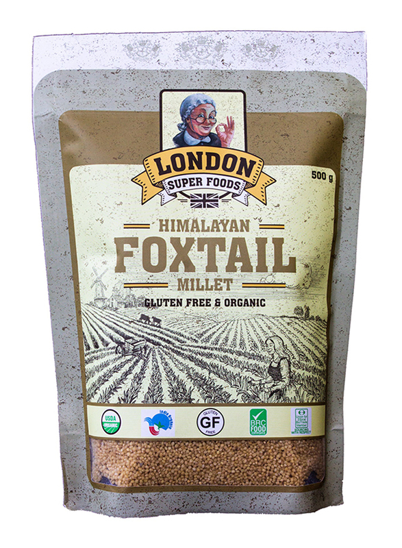 

London Super Foods Organic Foxtail Millet Gluten Free, 500g