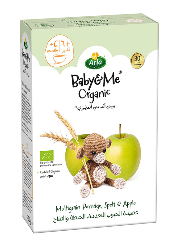 

Arla Baby & Me Spelt & Apple Mltigrain Porridge, 210g