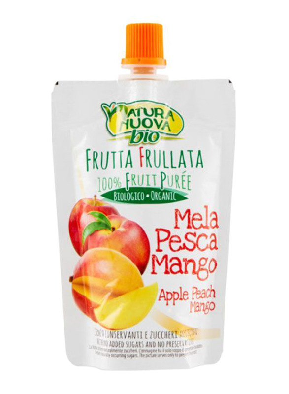 

Natura Nuova Organic Apple Peach & Mango Puree, 100g