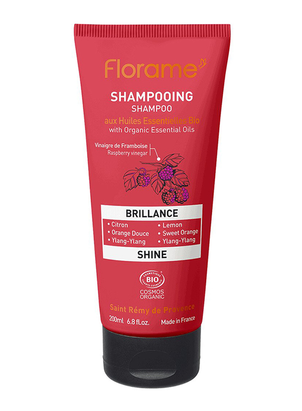 

Florame Organic Shine Shampoo for All Hair Types, 200ml