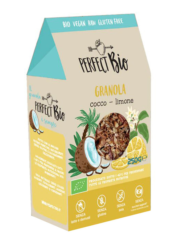 

Perfect Bio Organic Lemon Coconut Granola, 250g