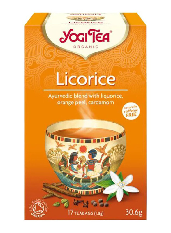 

Yogi Organic Licorice Ayurvedic Herbs Tea, 17 Tea Bags x 1.8g