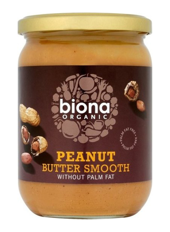 

Biona Organic Smooth Peanut Butter, 500g