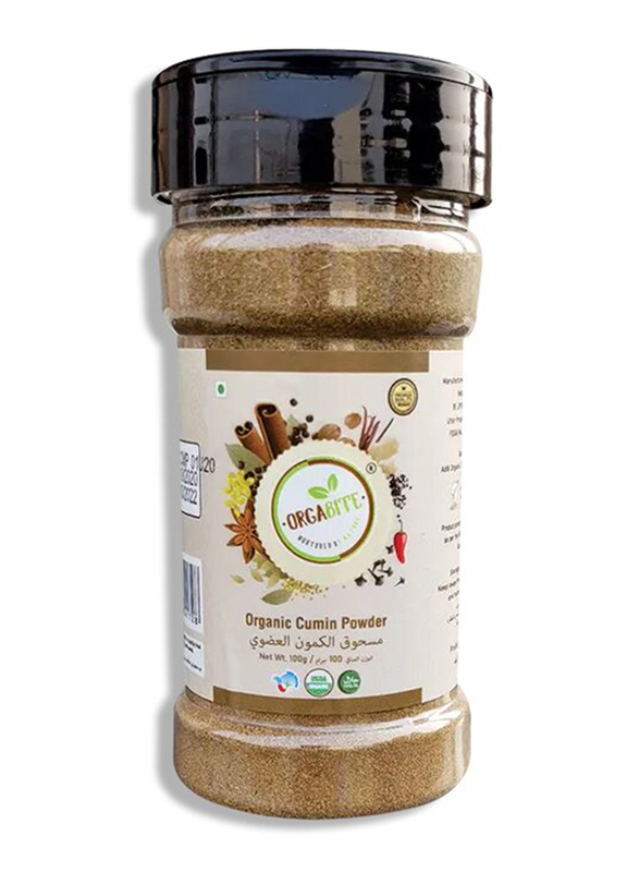 

Orgabite Organic Cumin Powder, 100g