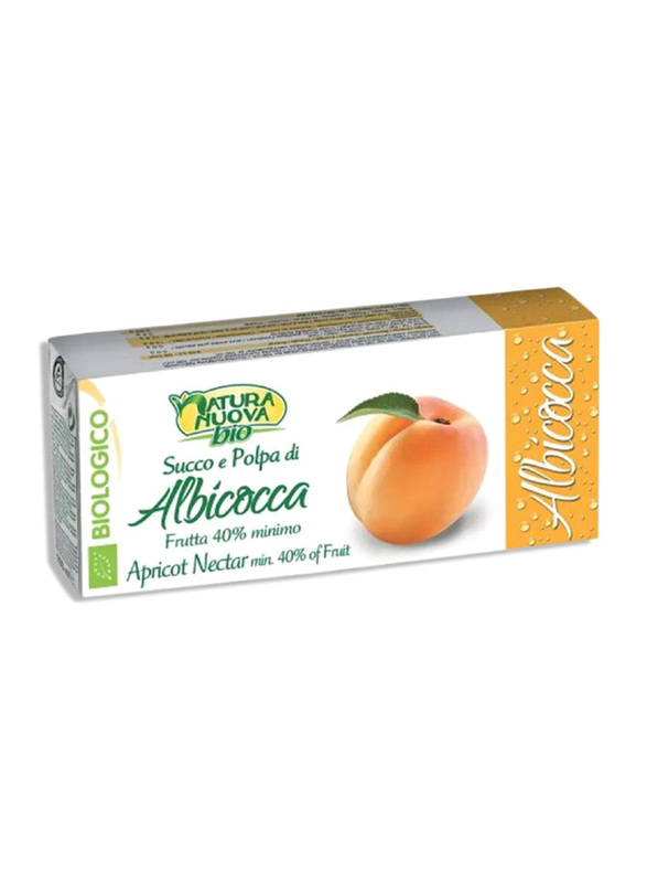 

Natura Nuova Organic Apricot Nectar Juice, 3 x 200ml