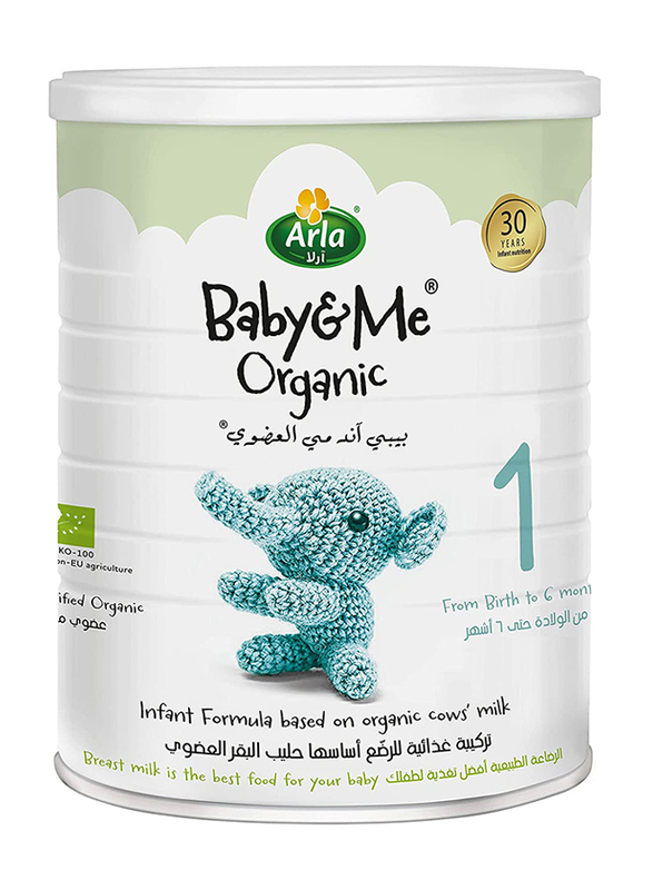 

Arla Baby & Me Organic Baby Milk Formula, Stage 1, 400g