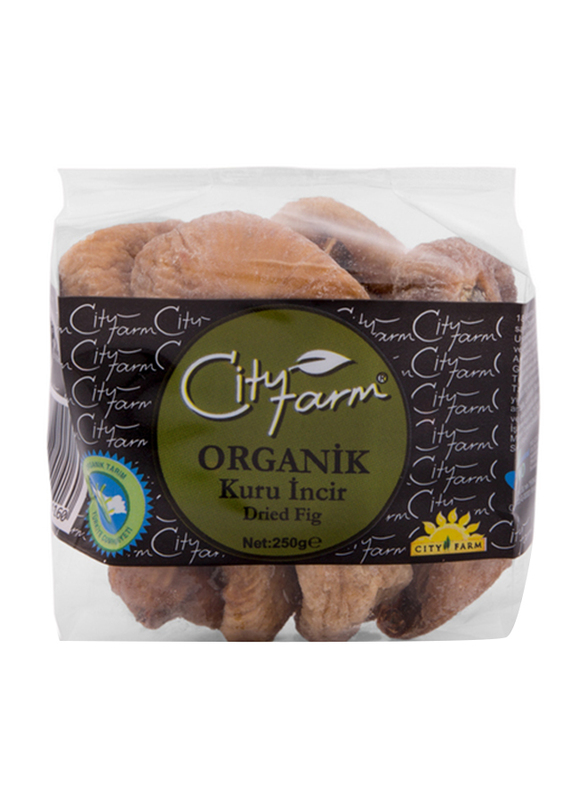 

City Farm Organic Dried Figs, 250g
