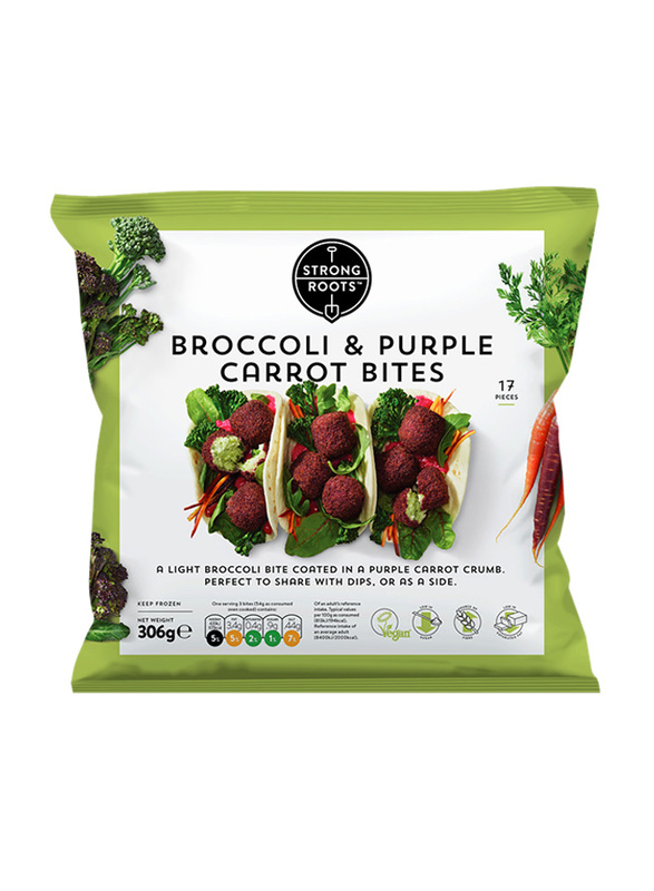 

Strong Roots Broccoli & Purple Carrot Bites, 306g