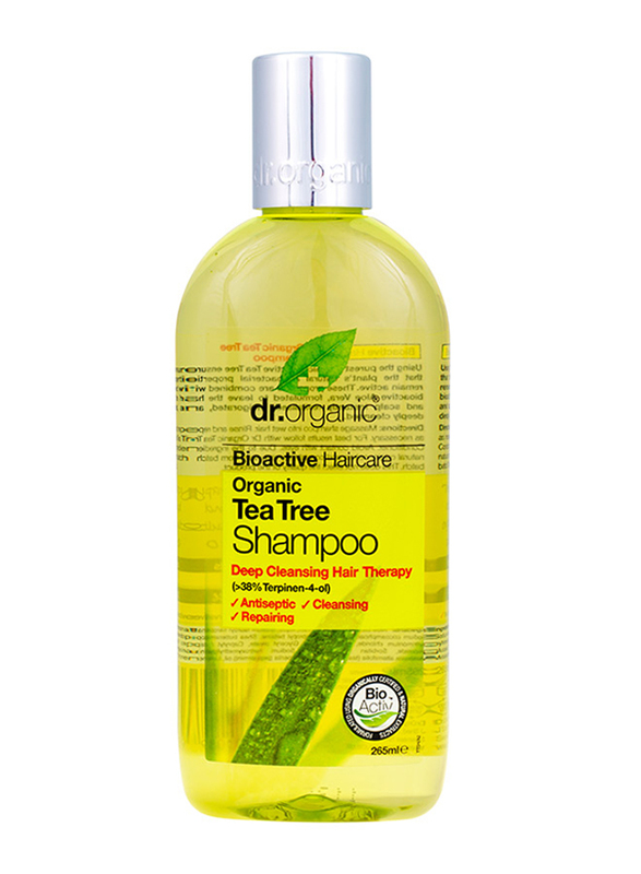 

Dr. Organic Tea Tree Shampoo for All Hair Types, 265ml