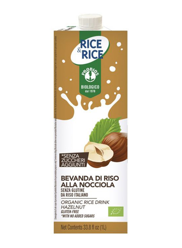 

Probios Bios Organic Rice Drink Hazelnut, 1 Liters