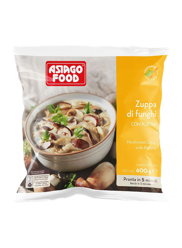 

AsiaGo Foods Organic Frozen Mushroom Soup with Porcini, 600g