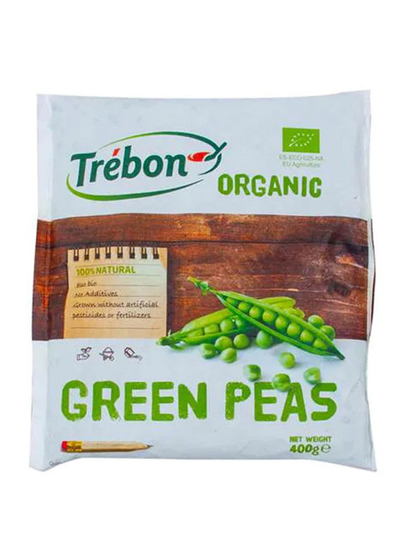 

Trebon Organic Green Peas, 400g