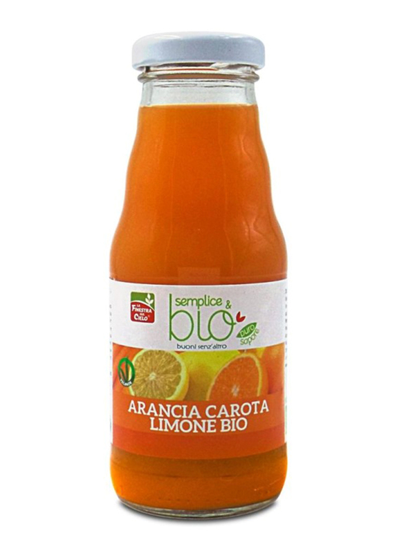 

La Finestra Organic Orange, Carrot & Lemon Juice, 200ml