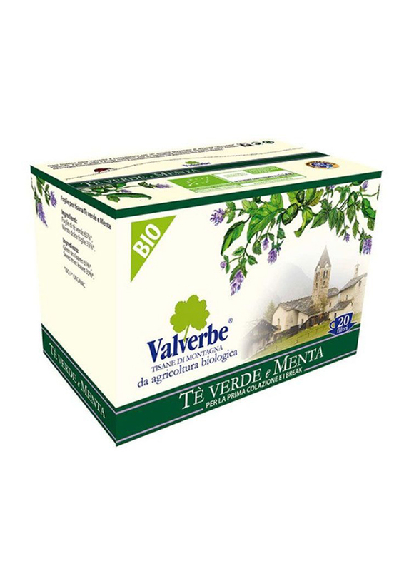 

Valverbe Organic Green Mint Tea, 30g