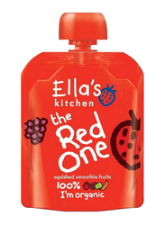 Ella's Kitchen Organic The Red One Squished Smoothies Fruits, 90g