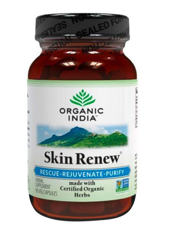 

Organic India Skin Renew Herbal Supplement, 90 Capsules