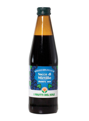 Frutti Delsol Succo Di Mirtillo Organic Blueberry Juice, 330ml