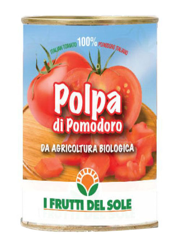 

I Frutti Del Sole Organic Chopped Italian Tomatoes, 400g