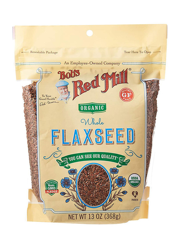 

Bob's Red Mill Organic Brown Flaxseeds, 368g