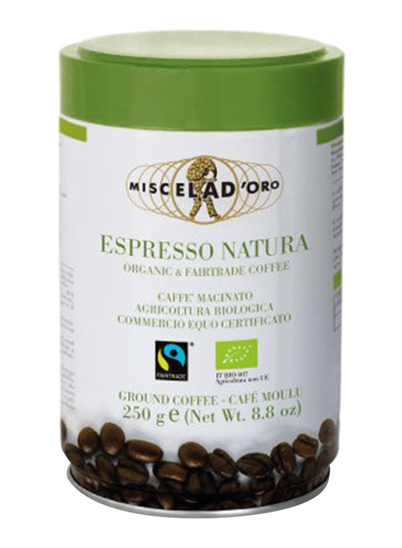 

Miscela d'Oro Organic Ground Espresso, 250g