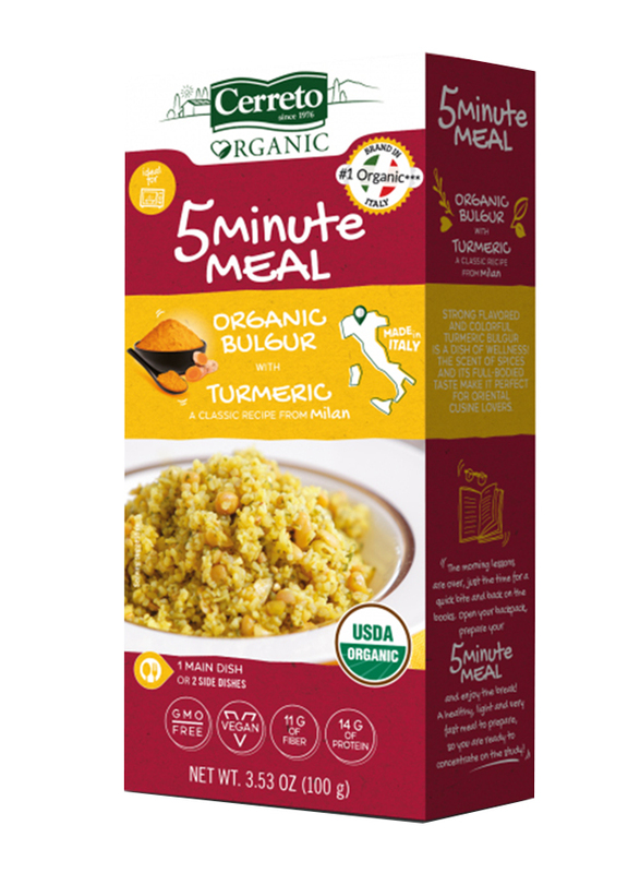 

Cerreto Organic Turmeric & Pepper Flavour Crunchy Chickpeas, 30g