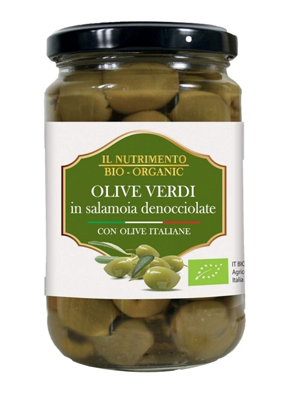 

Probios Organic Pitted Green Olives in Brine, 280g