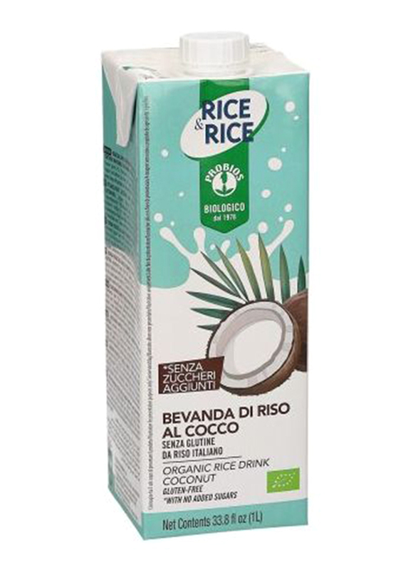 

Probios Bios Organic Rice Drink with Coconut, 1 Liters