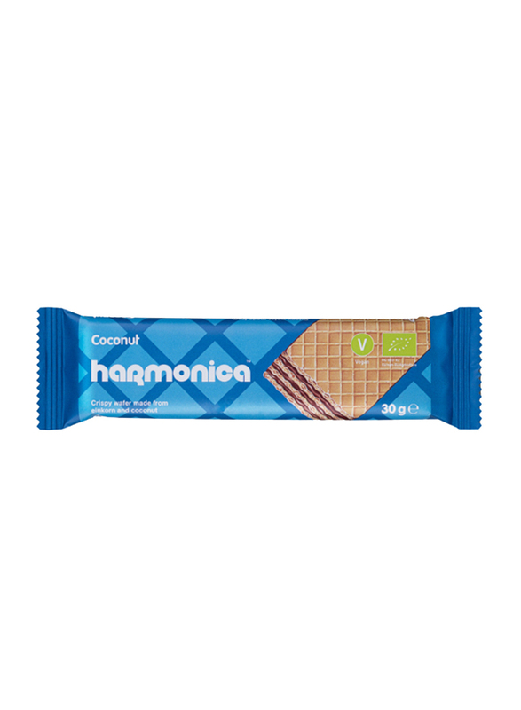 

Harmonica Organic Crispy Wafer with Coconut, 30g