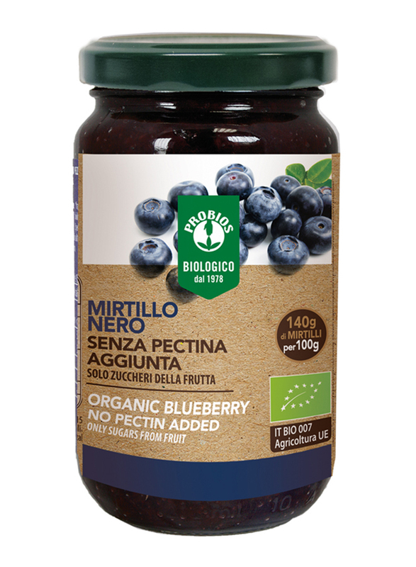 

Pro Bios Organic Blueberry Jam, 220g