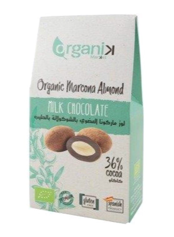 

Organik Organic Choco Coated Almonds, 30g
