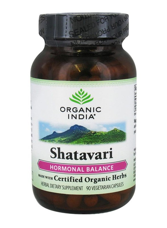 

Organic India Shatavari Herbal Dietary Supplement, 90 Veg Capsules