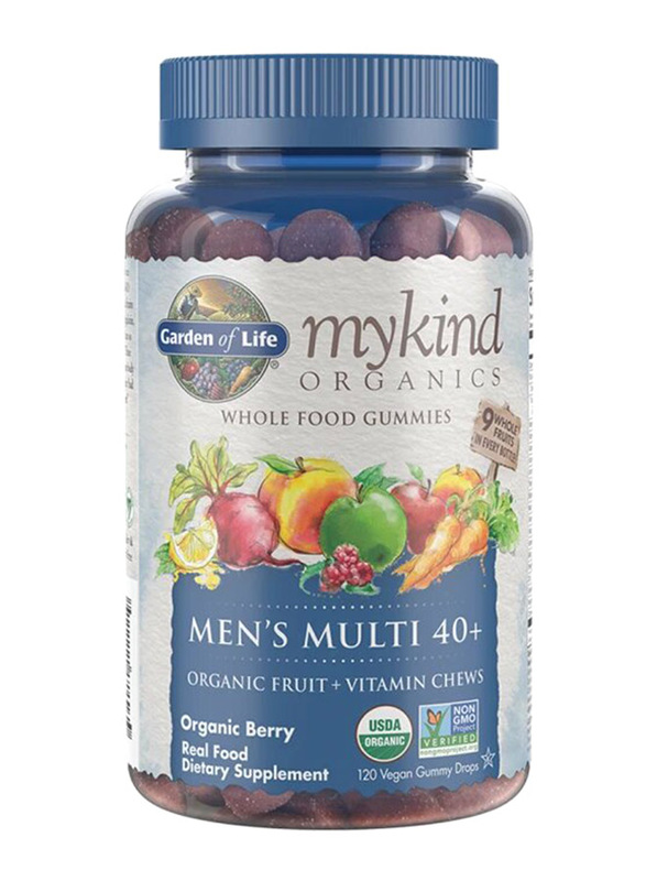 

Garden Of Life Mykind Organics Men's Multi 40+ Dietary Supplement, 120 Gummies