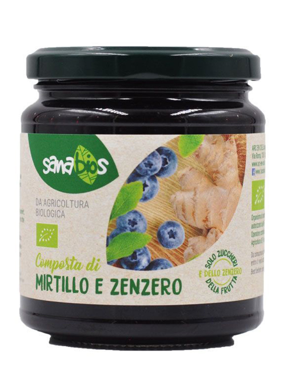 

Sanabios Organic Blueberries with Ging Fruit Spread, 320g