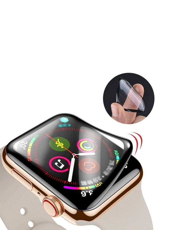 

BSNL Full Cover Flexible Glass PMMA Film Screen Protector for Apple Watch Series 1/2/3 38mm, Clear