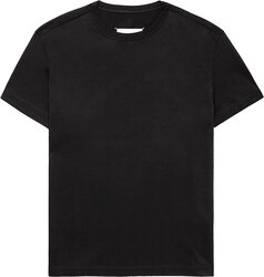 Yanek Plain Ultra Soft Half Sleeves T-Shirt for Men, Medium, Black
