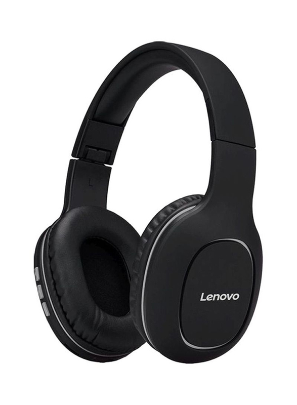 

Lenovo HD300 Bluetooth/Wireless Over-Ear Headphones, Black