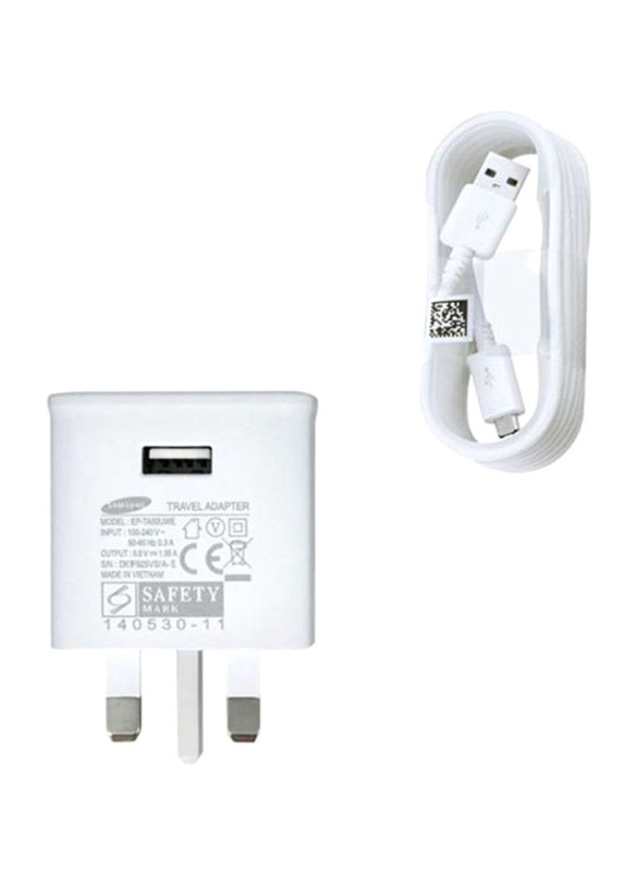 

Samsung Adaptive Fast Charger with USB Type-C Cable, White