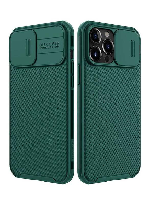 

Unspecified Nillkin Apple iPhone 13 Pro Max TPU + PC (No Suggestions) Pro Mobile Phone Back Case Cover with Slide Camera Cover, Green