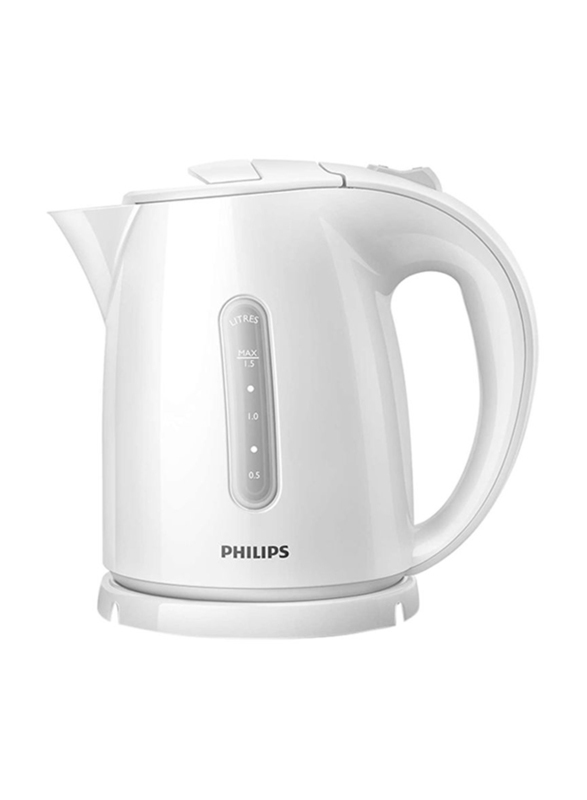 

Philips 1.5L Electric Kettle, 2400W, HD4646, White