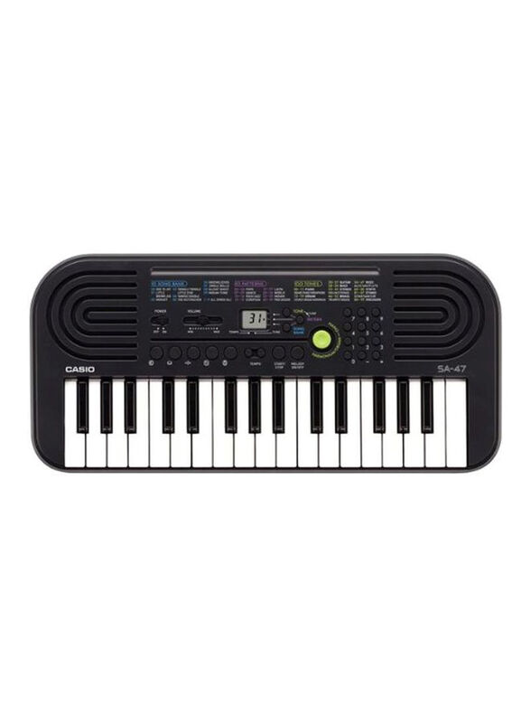 

Casio SA-47 Electronic Musical Keyboard, 32 Keys, Multicolour