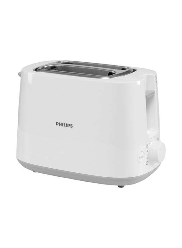 Philips Daily Collection Toaster, 830W, HD2581/00, White