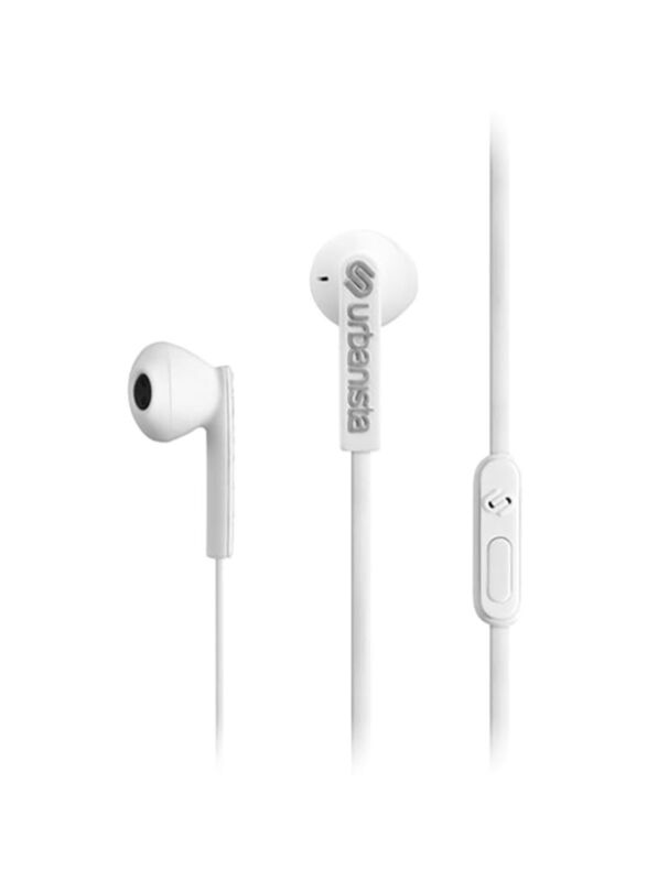 

Urbanista Wired In-Ear Earphones with Mic, White